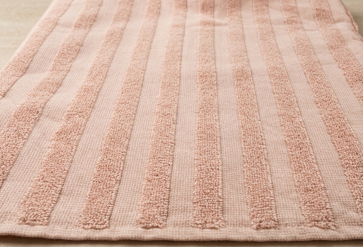 Insee Mart | 100% Organic Cotton Export Quality Bath Towel – Pale Pink Edition (Ultra Absorbent & Lint-Free)